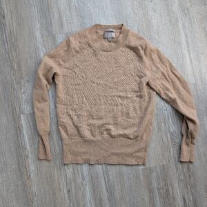 Women's Cashmere Tan Sweater